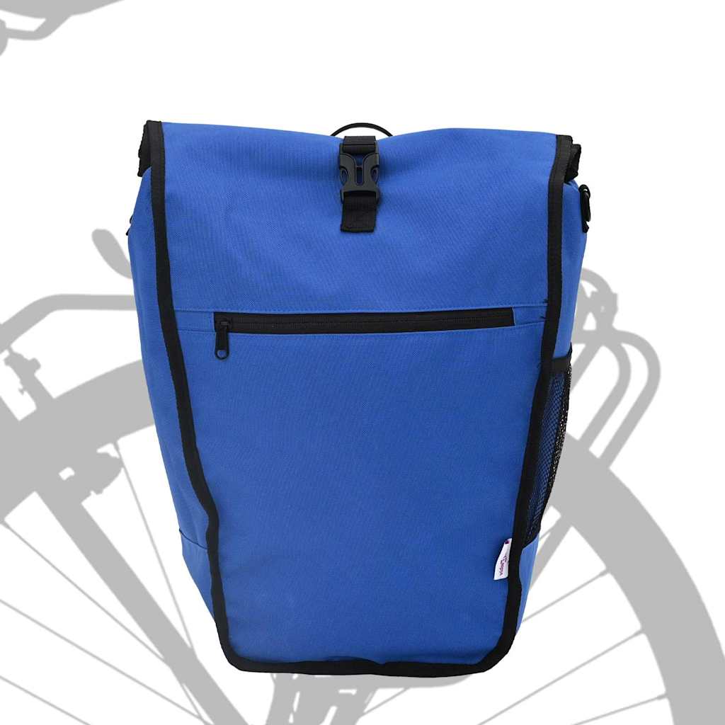 Fietstas Blauw 34 x 16 x 59 cm Polyester is nu te koop bij PeponiXL, paradijselijk wonen!