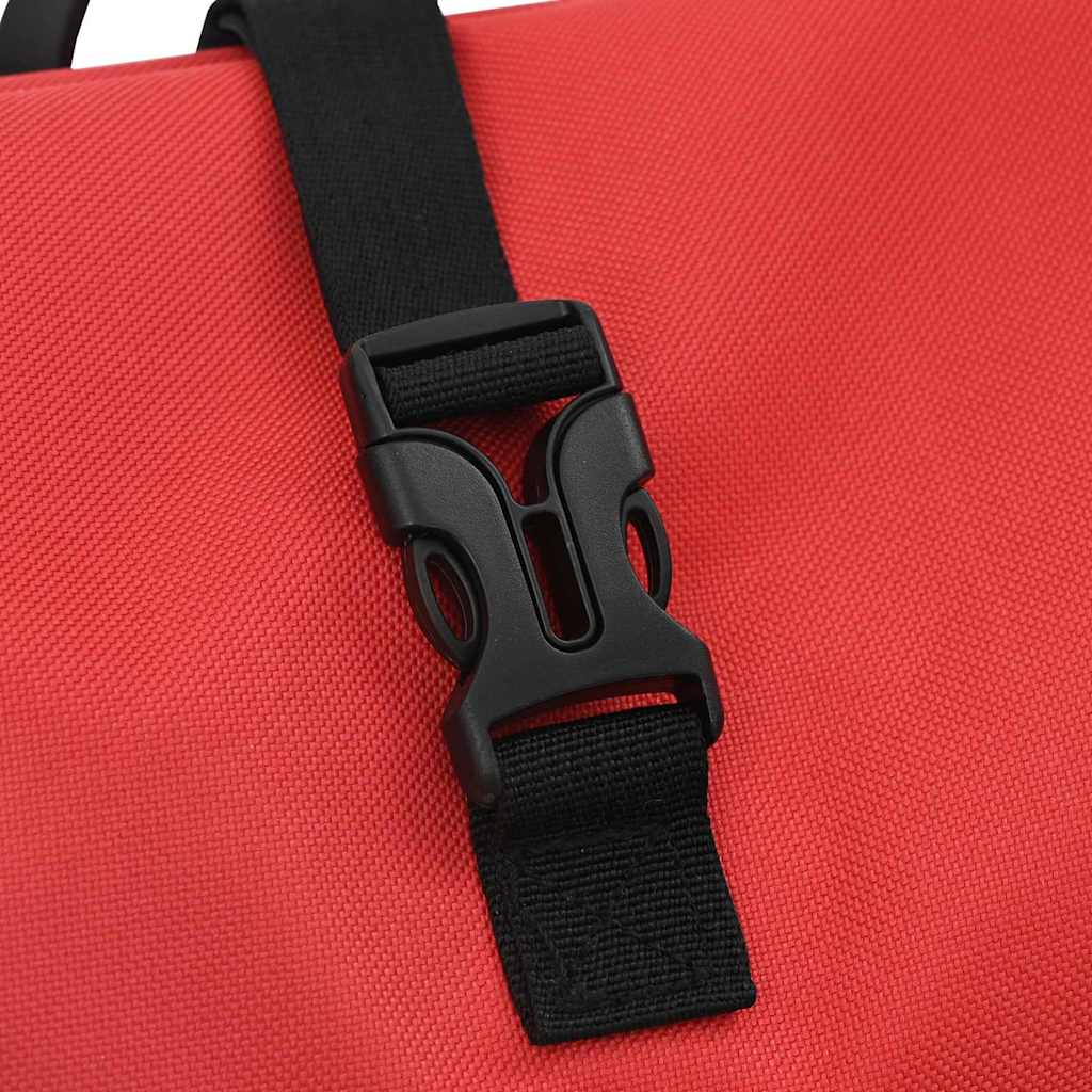 Fietstas Rood 34 x 16 x 59 cm Polyester is nu te koop bij PeponiXL, paradijselijk wonen!