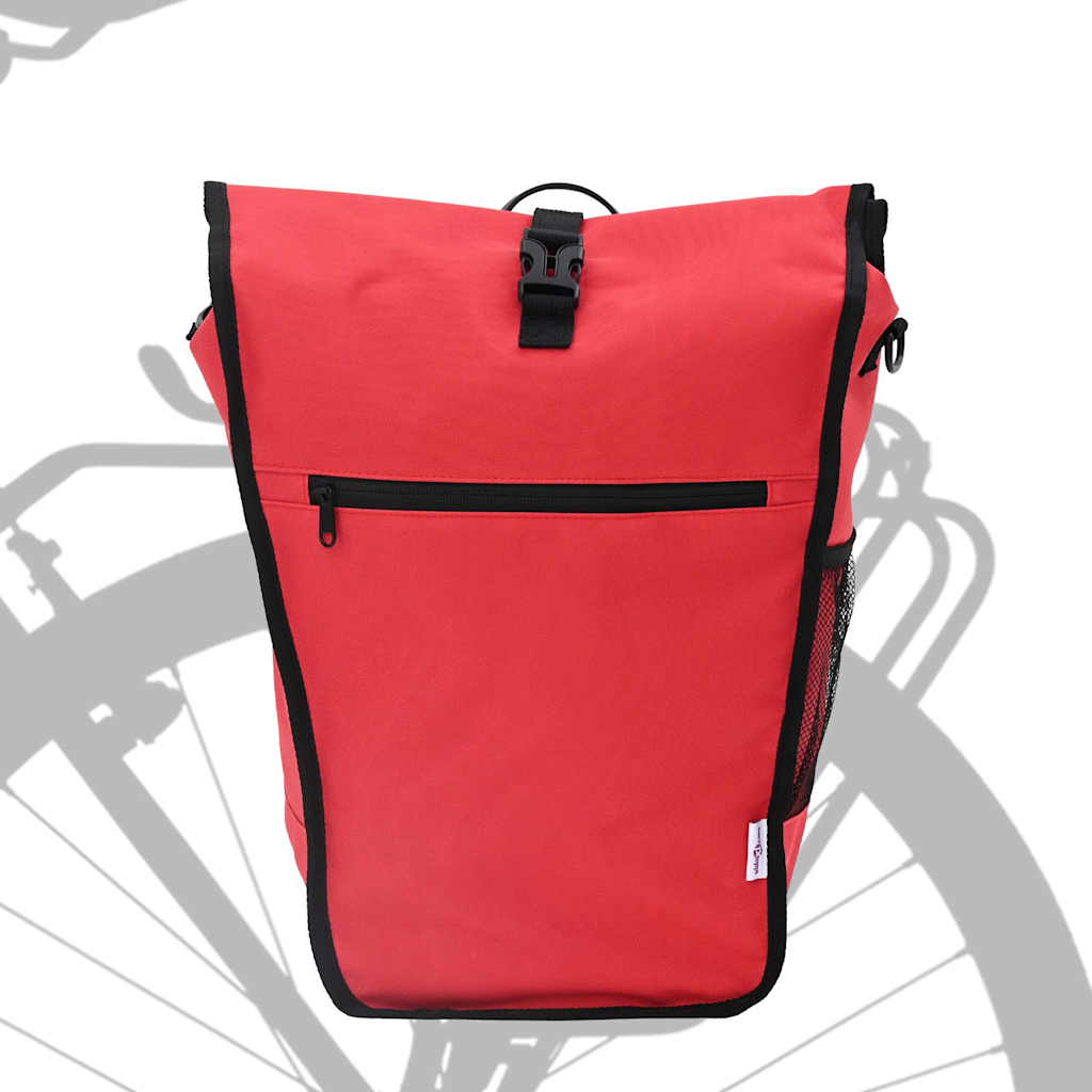 Fietstas Rood 34 x 16 x 59 cm Polyester is nu te koop bij PeponiXL, paradijselijk wonen!