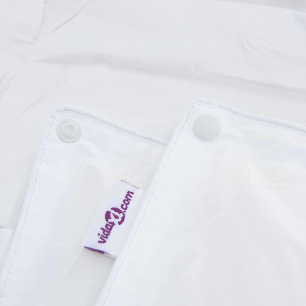 2-in-1 Dekbed Wit 135 x 200 cm Veren is nu te koop bij PeponiXL, paradijselijk wonen!