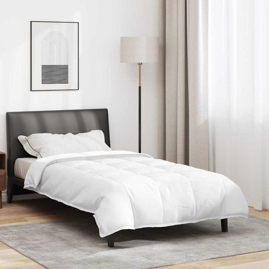 2-in-1 Dekbed Wit 135 x 220 cm Veren is nu te koop bij PeponiXL, paradijselijk wonen!