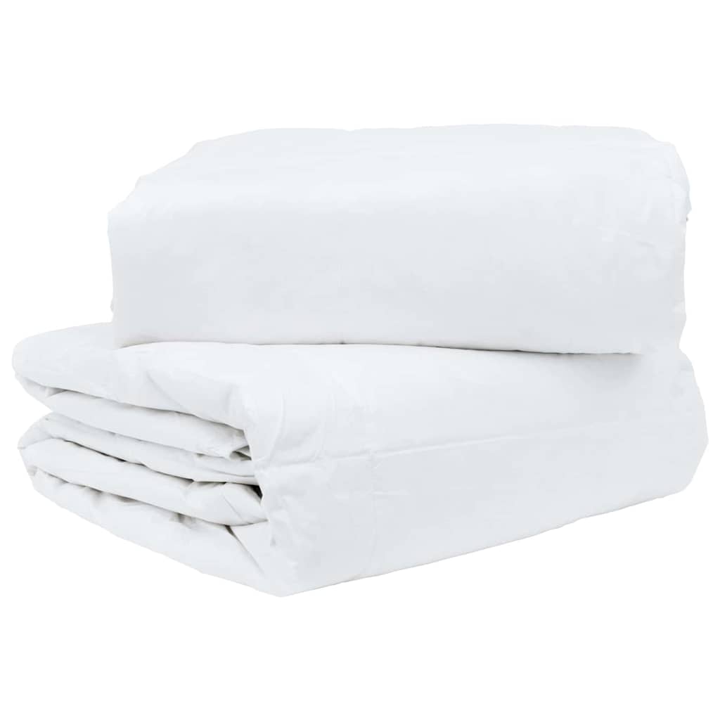 2-in-1 Dekbed Wit 240 x 260 cm Veren is nu te koop bij PeponiXL, paradijselijk wonen!