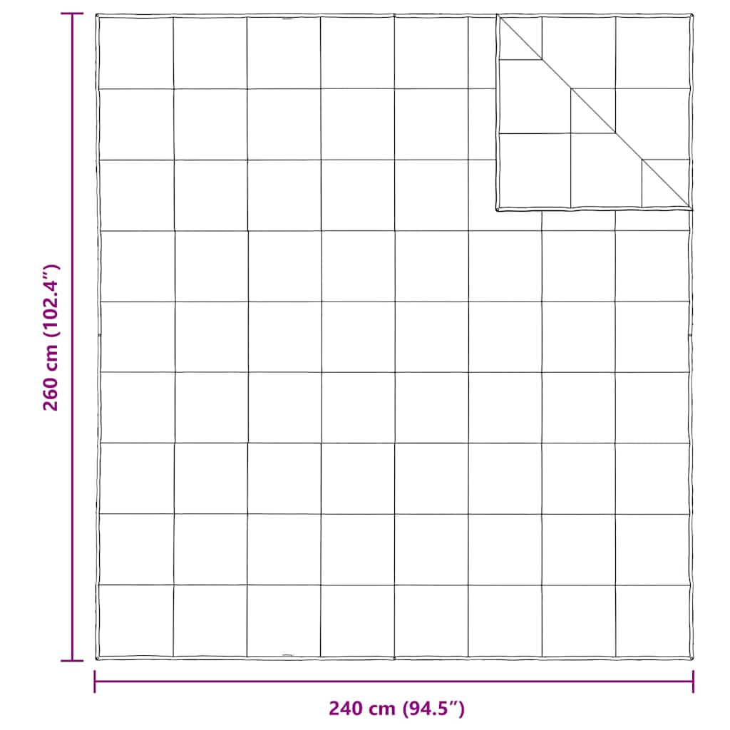 2-in-1 Dekbed Wit 240 x 260 cm Veren is nu te koop bij PeponiXL, paradijselijk wonen!