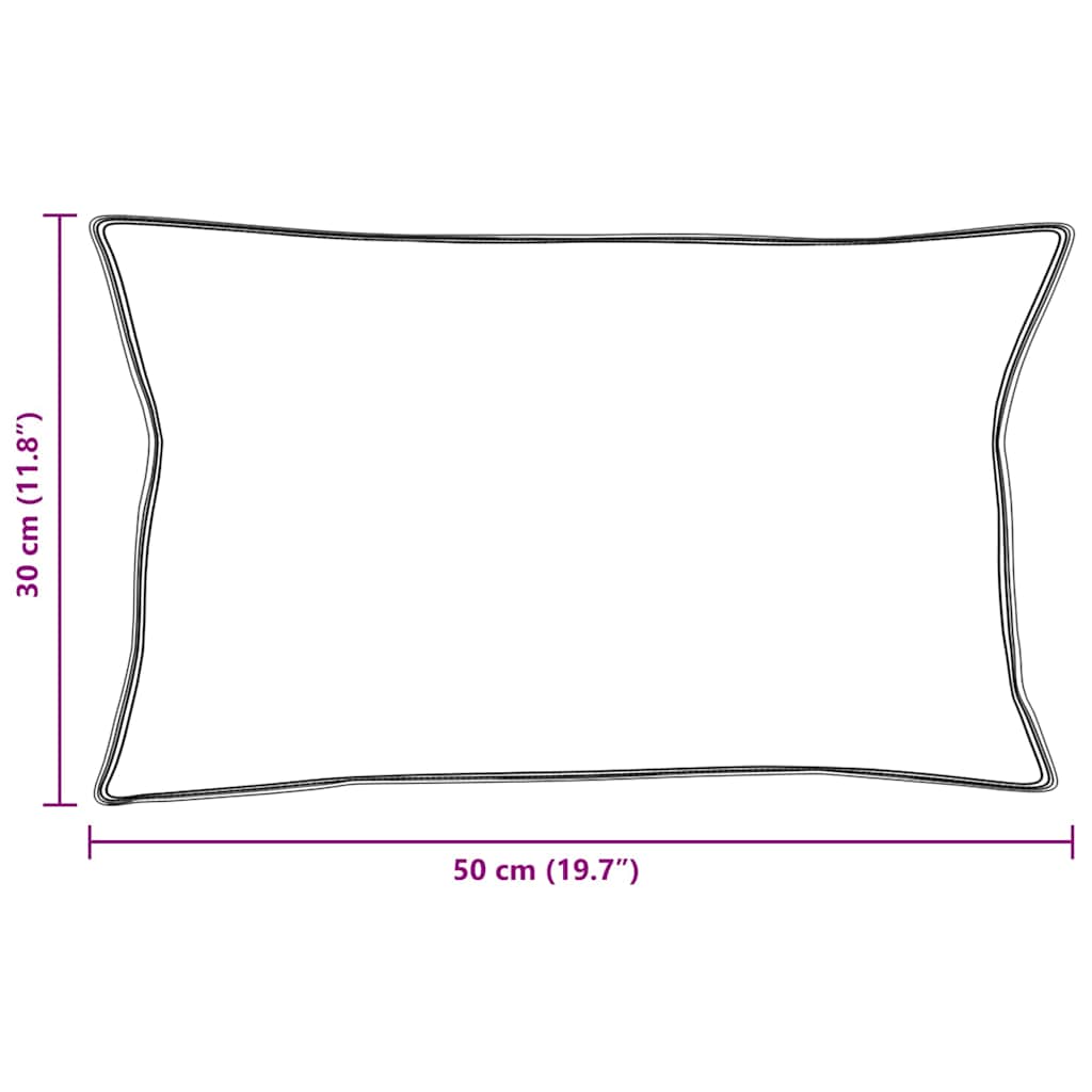 Hoofdkussen met kussen 2 pcs Wit 30 x 50 cm Veren is nu te koop bij PeponiXL, paradijselijk wonen!