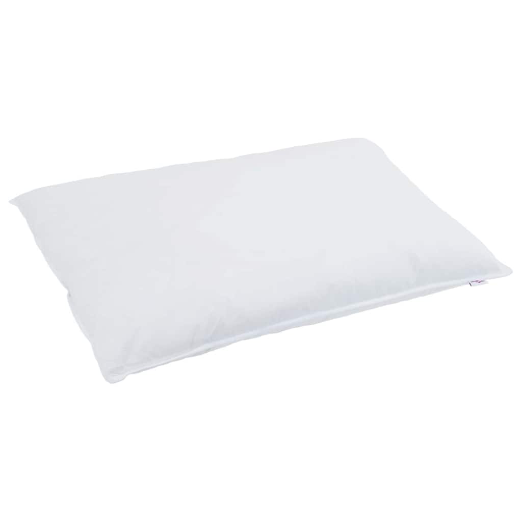 Hoofdkussen met kussen 2 pcs Wit 40 x 80 cm Veren is nu te koop bij PeponiXL, paradijselijk wonen!
