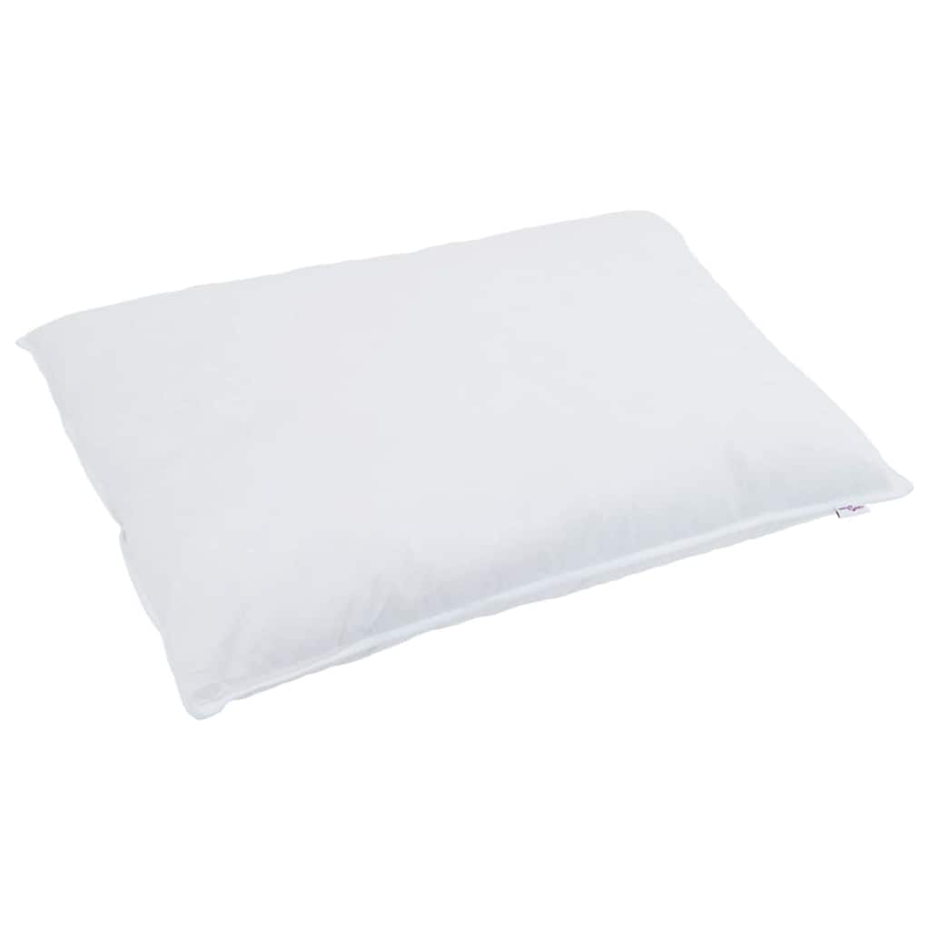 Hoofdkussen met kussen 2 pcs Wit 60 x 80 cm Veren is nu te koop bij PeponiXL, paradijselijk wonen!