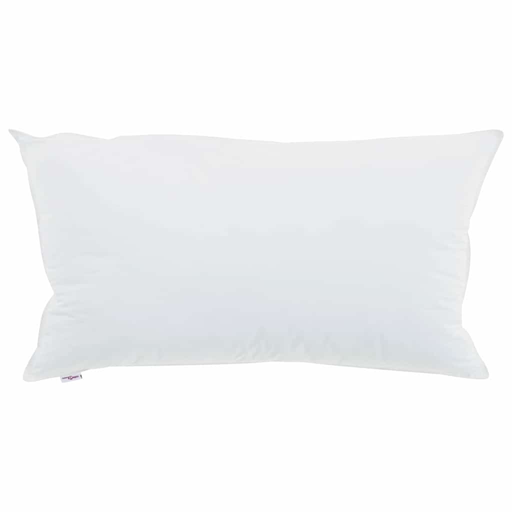 Hoofdkussen met kussen 2 pcs Wit 40 x 80 cm Katoen is nu te koop bij PeponiXL, paradijselijk wonen!