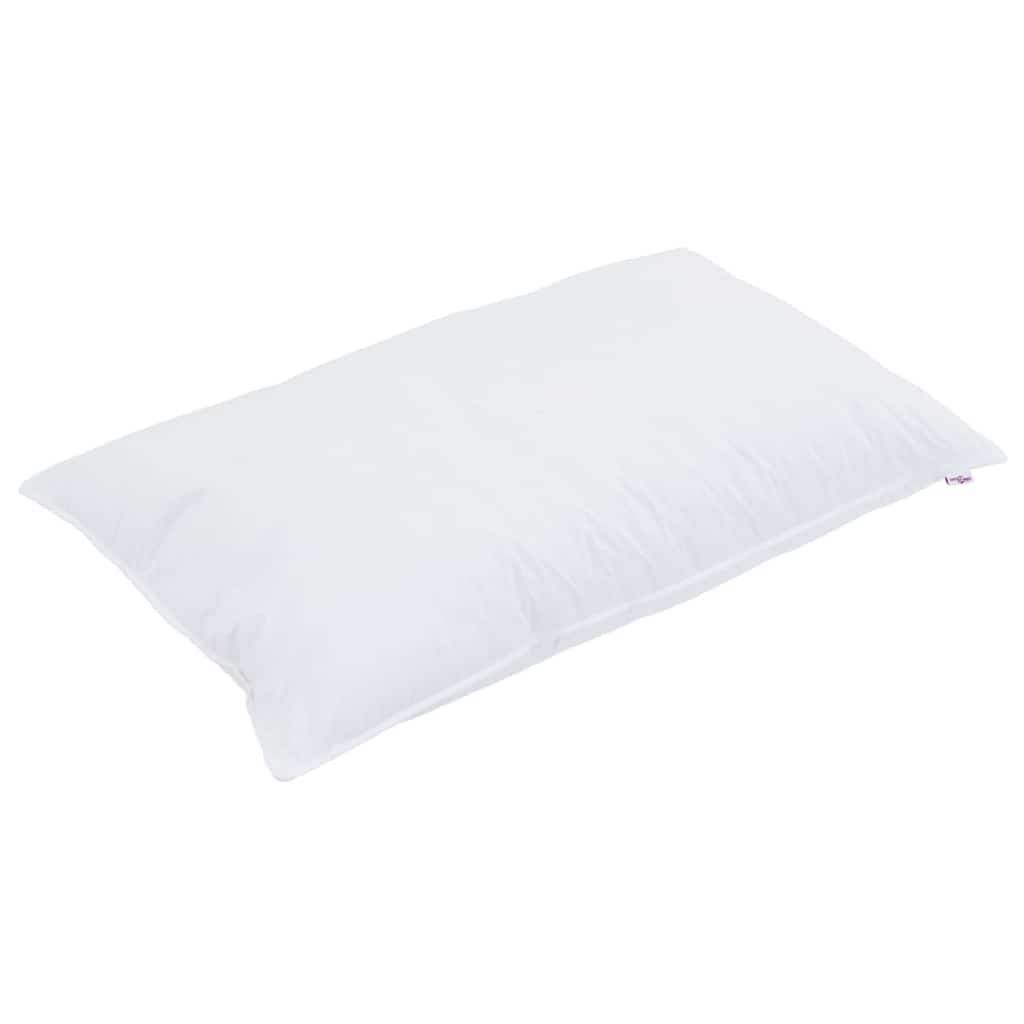 Hoofdkussen met kussen 2 pcs Wit 40 x 80 cm Katoen is nu te koop bij PeponiXL, paradijselijk wonen!