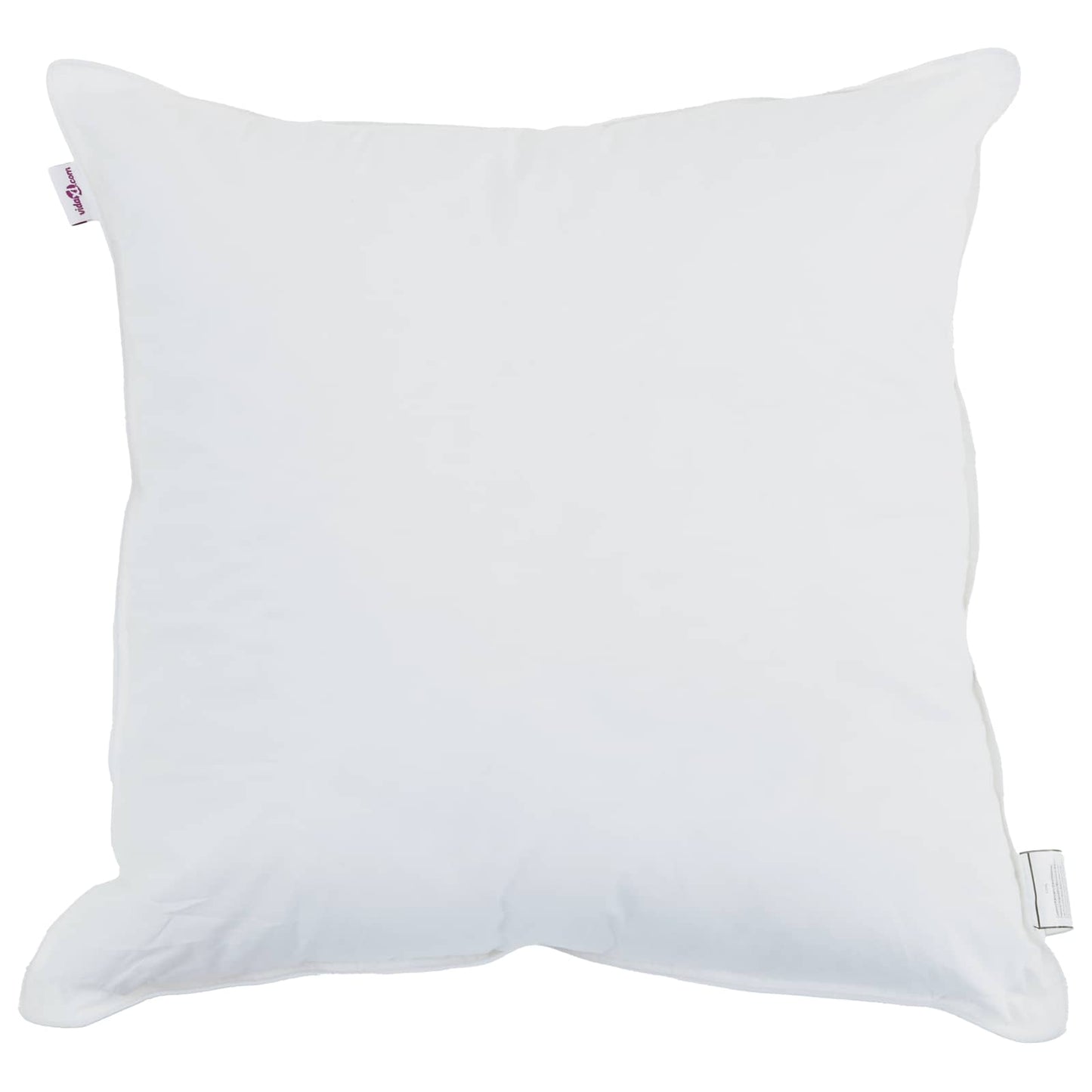 Hoofdkussen met kussen 2 pcs Wit 65 x 65 cm Katoen is nu te koop bij PeponiXL, paradijselijk wonen!