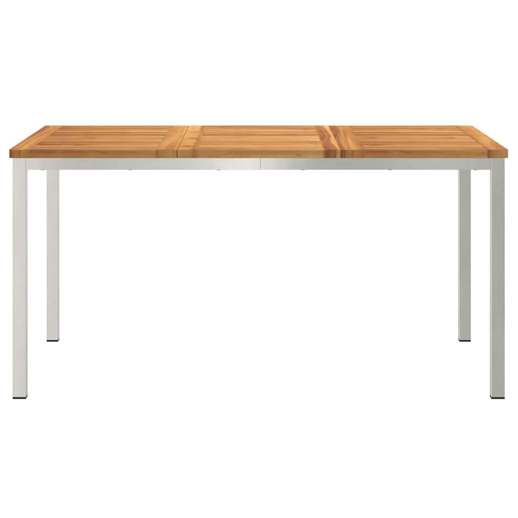 EetTafel Bruin 150 x 90 x 75 cm Massief Acaciahout is nu te koop bij PeponiXL, paradijselijk wonen!