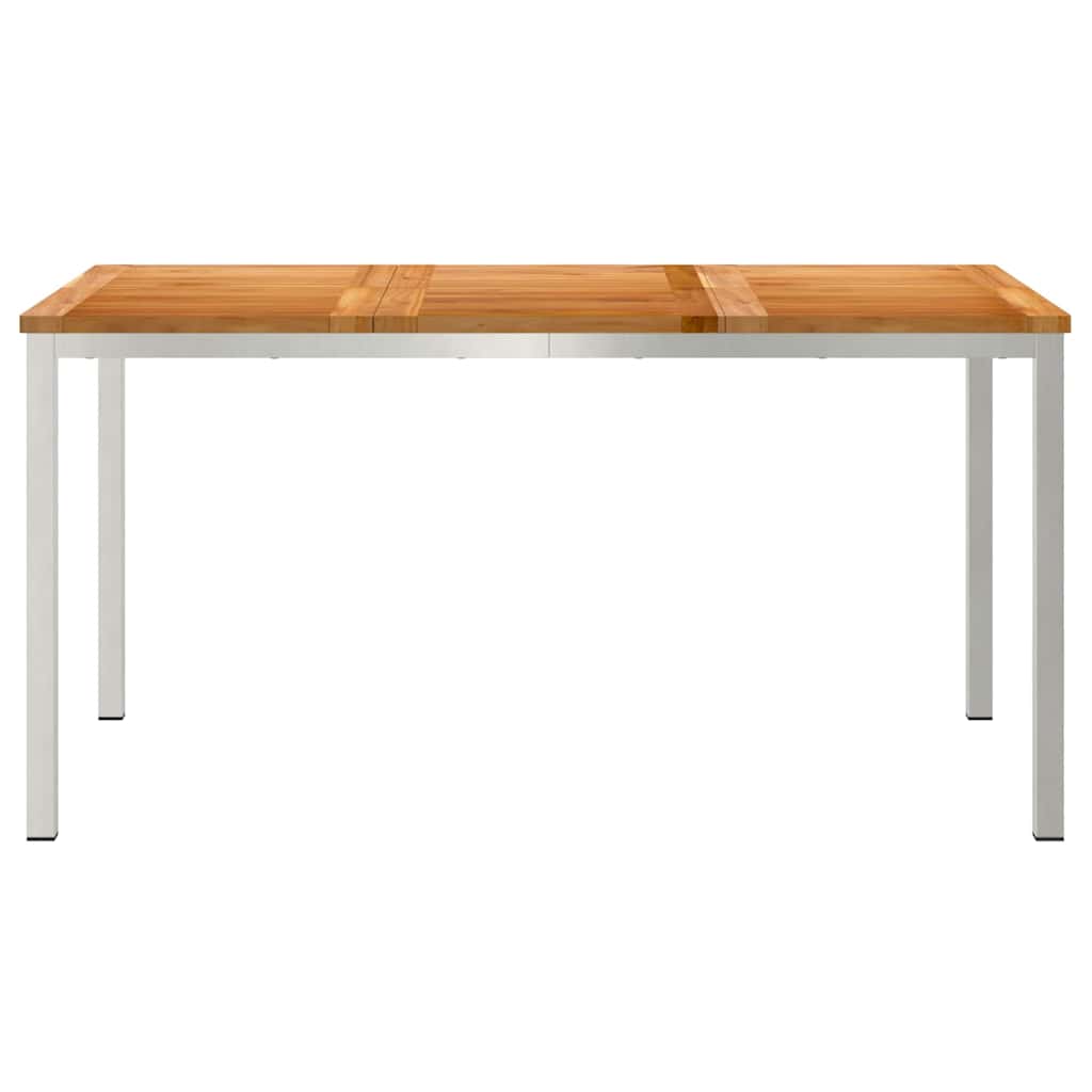 EetTafel Bruin 150 x 90 x 75 cm Massief Teakhout is nu te koop bij PeponiXL, paradijselijk wonen!