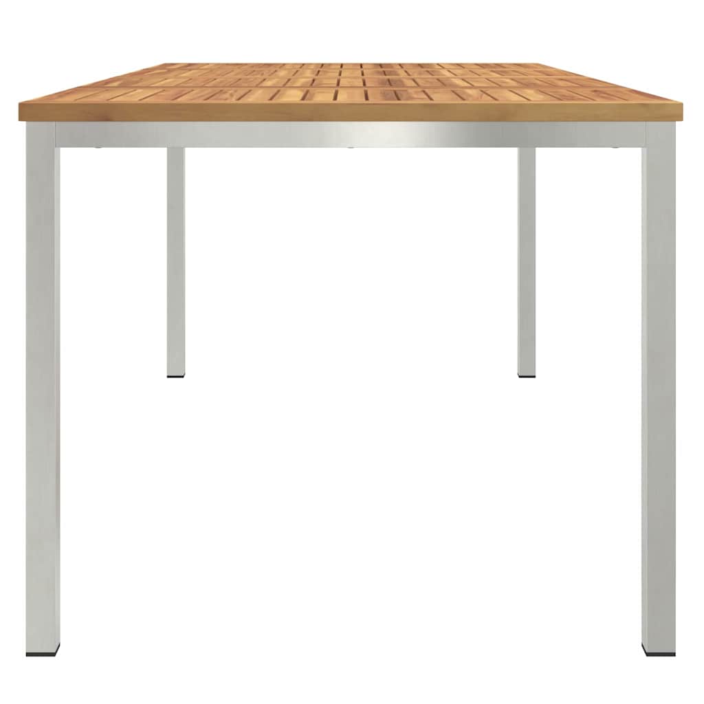 EetTafel Bruin 180 x 90 x 75 cm Massief Acaciahout is nu te koop bij PeponiXL, paradijselijk wonen!