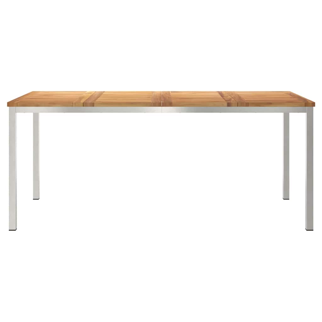 EetTafel Bruin 180 x 90 x 75 cm Massief Teakhout is nu te koop bij PeponiXL, paradijselijk wonen!