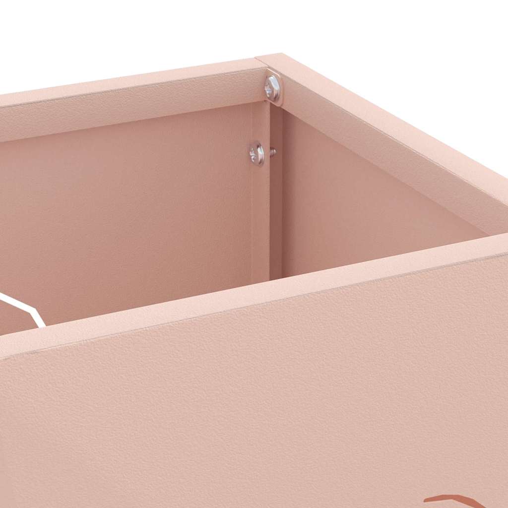 Paraplu Standaard met opslag Roze 15,5 x 15,5 x 49 cm Metaal is nu te koop bij PeponiXL, paradijselijk wonen!