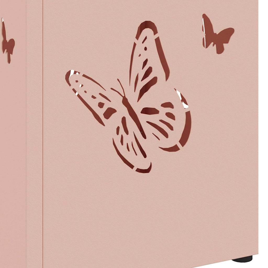Paraplu Standaard met opslag Roze 15,5 x 15,5 x 49 cm Metaal is nu te koop bij PeponiXL, paradijselijk wonen!