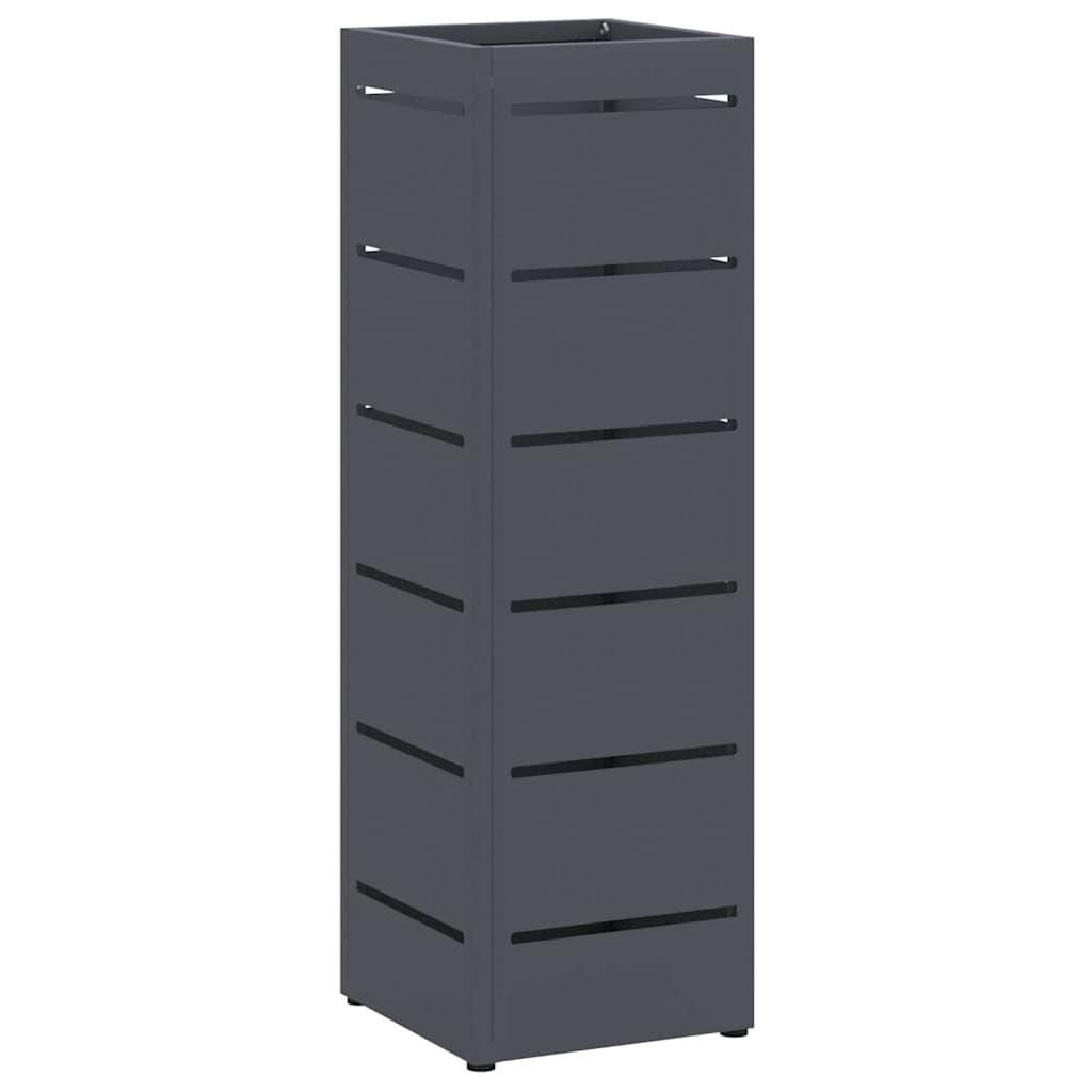 Paraplu Standaard Antraciet 15,5 x 15,5 x 49 cm Metaal is nu te koop bij PeponiXL, paradijselijk wonen!