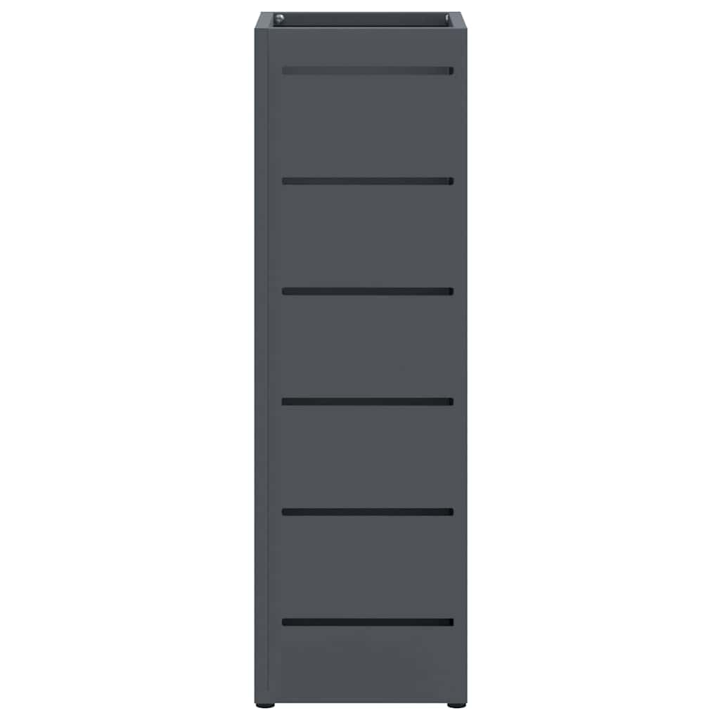 Paraplu Standaard Antraciet 15,5 x 15,5 x 49 cm Metaal is nu te koop bij PeponiXL, paradijselijk wonen!