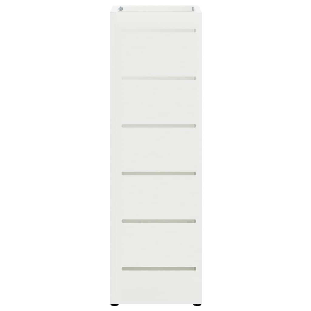 Paraplu Standaard met opslag Wit 15,5 x 15,5 x 49 cm Staal is nu te koop bij PeponiXL, paradijselijk wonen!