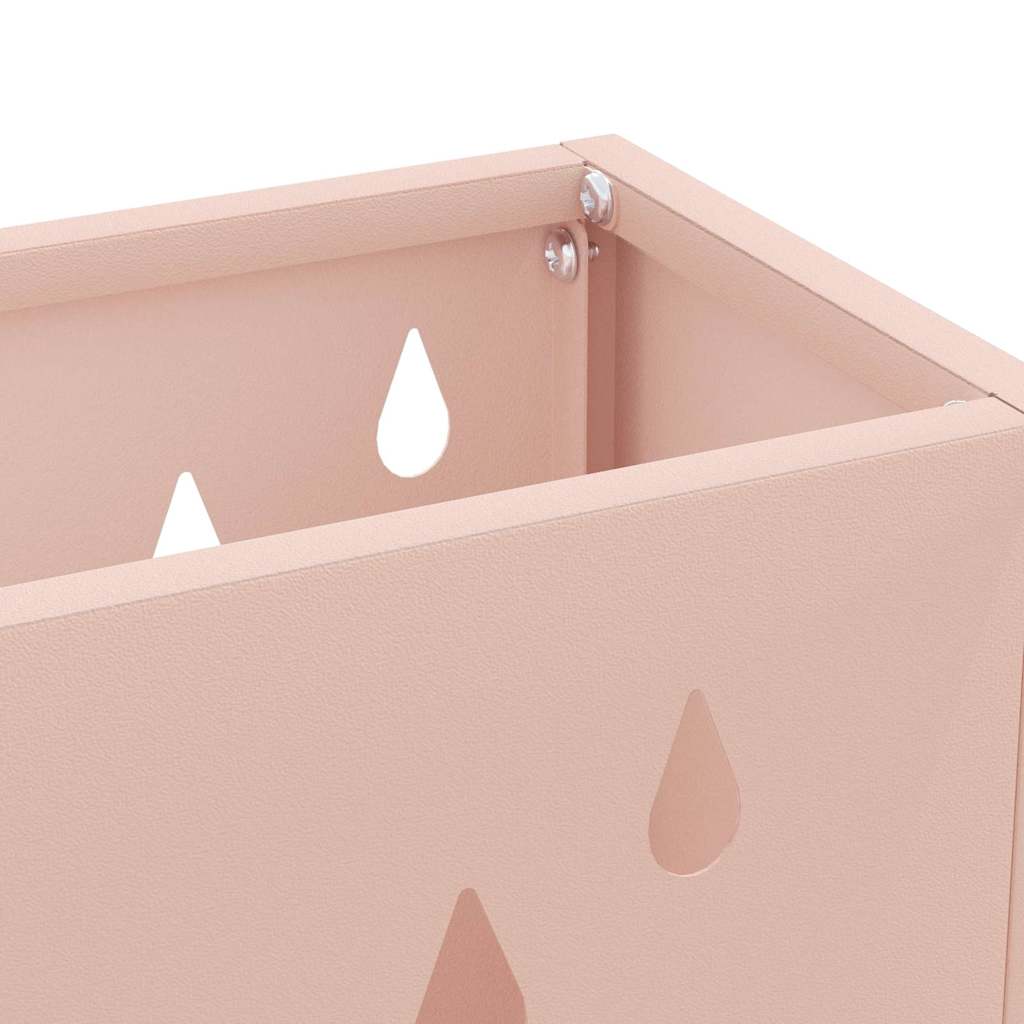 Paraplu Standaard Roze 28 x 12 x 41 cm Staal is nu te koop bij PeponiXL, paradijselijk wonen!