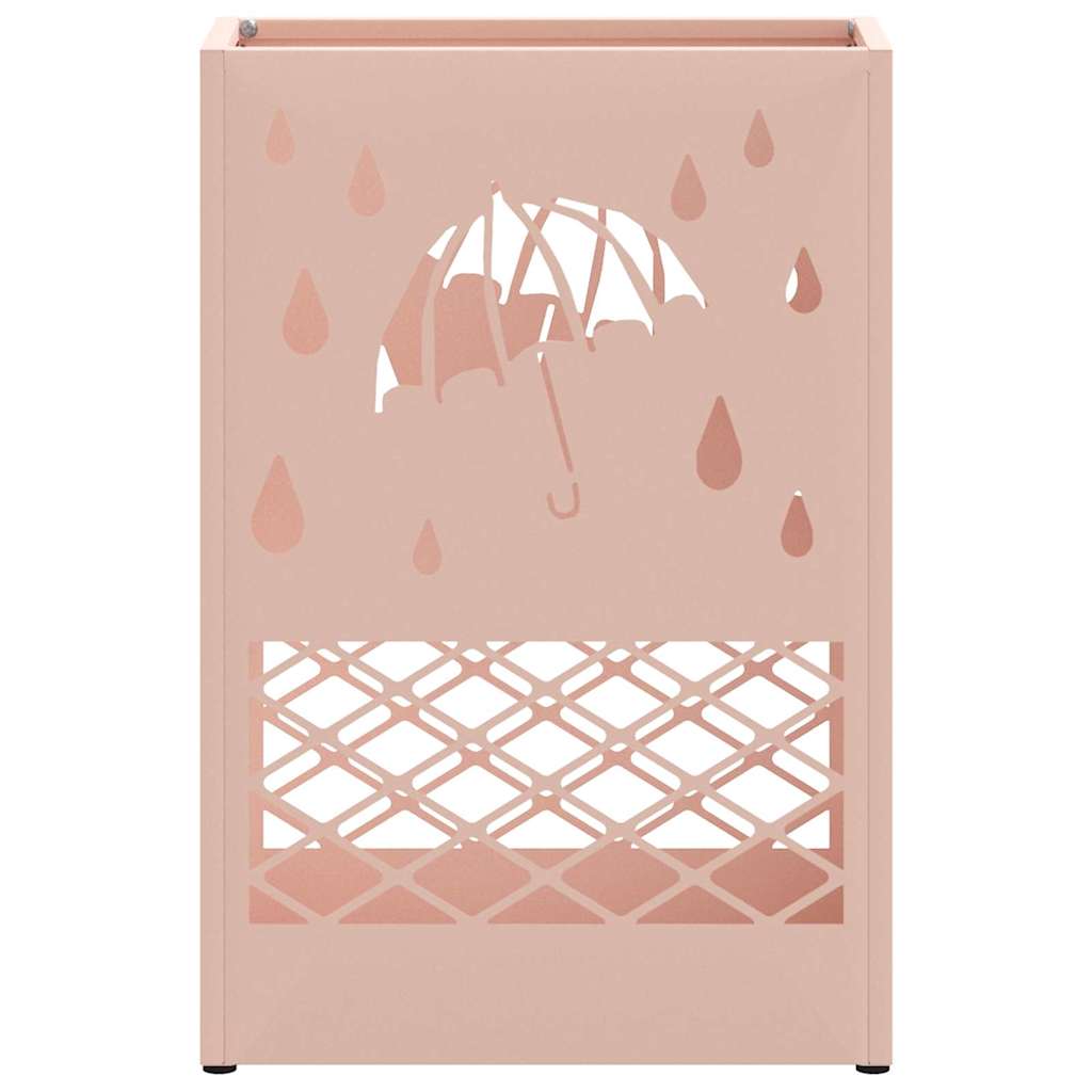 Paraplu Standaard Roze 28 x 12 x 41 cm Staal is nu te koop bij PeponiXL, paradijselijk wonen!