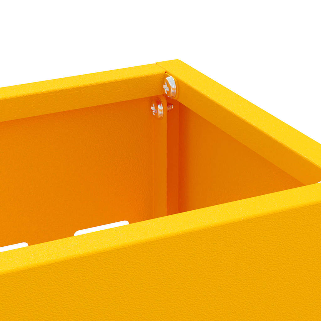 Paraplu Standaard Mosterdgeel 28 x 12 x 41 cm Staal is nu te koop bij PeponiXL, paradijselijk wonen!