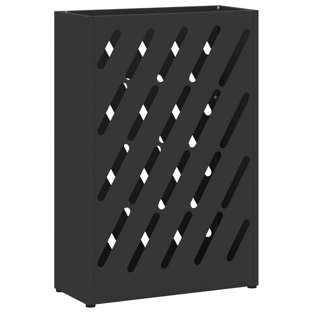 Paraplu Standaard Zwart 28 x 12 x 41 cm Staal is nu te koop bij PeponiXL, paradijselijk wonen!