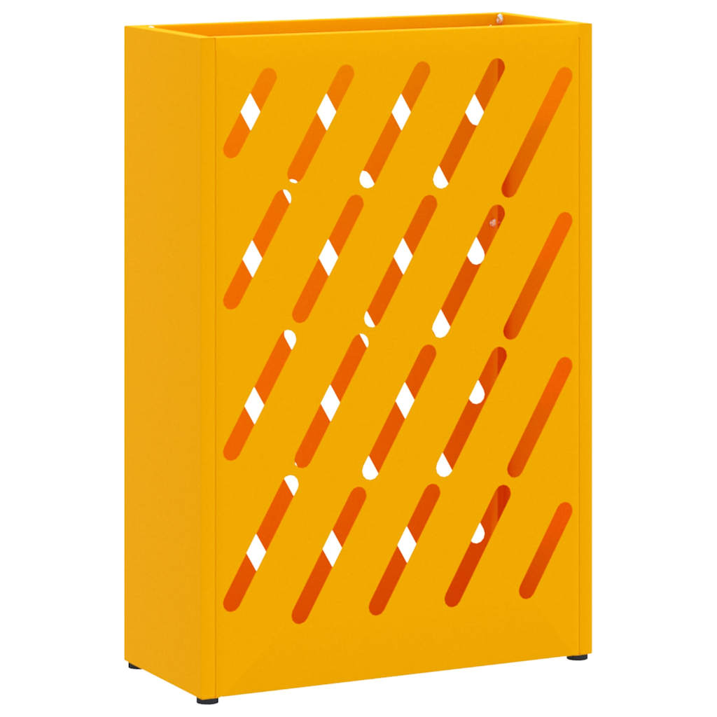 Paraplu Standaard Mosterdgeel 28 x 12 x 41 cm Staal is nu te koop bij PeponiXL, paradijselijk wonen!