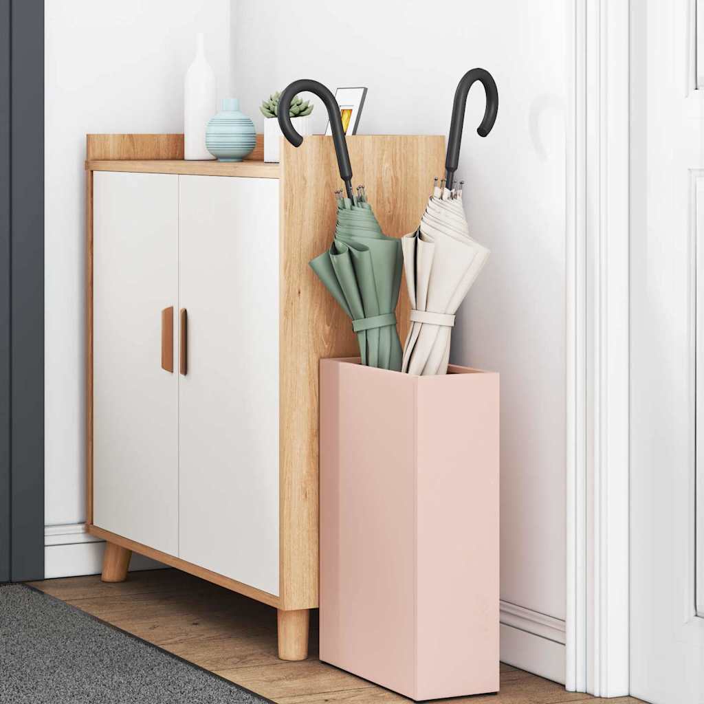 Regen paraplu standaard Roze 28 x 12 x 41 cm Staal is nu te koop bij PeponiXL, paradijselijk wonen!