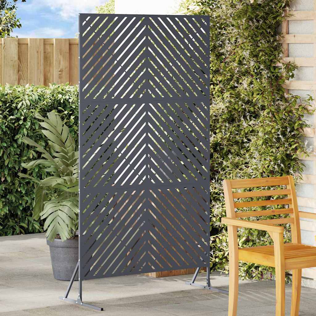 Privacyscherm Antraciet 100 x 50 x 180 cm Staal is nu te koop bij PeponiXL, paradijselijk wonen!