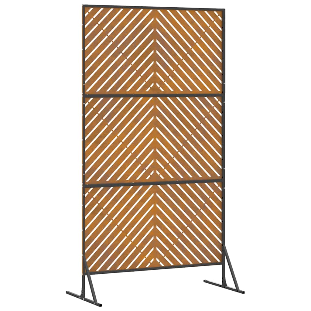 Privacyscherm Grijs 100 x 50 x 180 cm Staal is nu te koop bij PeponiXL, paradijselijk wonen!