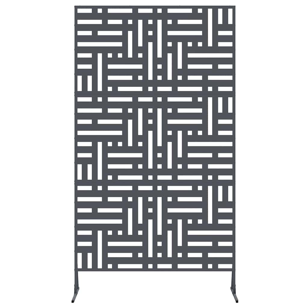 Privacyscherm Antraciet 100 x 50 x 180 cm Staal is nu te koop bij PeponiXL, paradijselijk wonen!