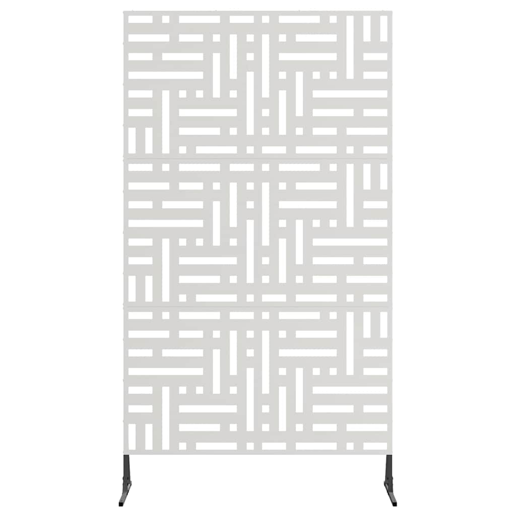 Privacyscherm Grijs 100 x 50 x 180 cm Staal is nu te koop bij PeponiXL, paradijselijk wonen!