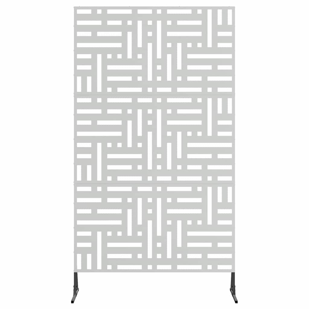 Privacyscherm Grijs 100 x 50 x 180 cm Staal is nu te koop bij PeponiXL, paradijselijk wonen!