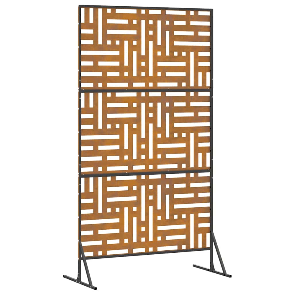 Privacyscherm Grijs 100 x 50 x 180 cm Staal is nu te koop bij PeponiXL, paradijselijk wonen!