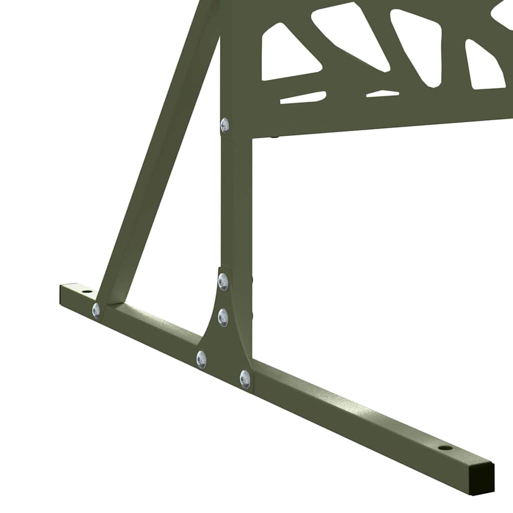 Privacyscherm Olijfgroen 100 x 50 x 180 cm Staal is nu te koop bij PeponiXL, paradijselijk wonen!