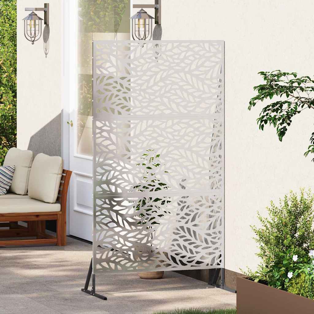 Privacyscherm Grijs 100 x 50 x 180 cm Staal is nu te koop bij PeponiXL, paradijselijk wonen!