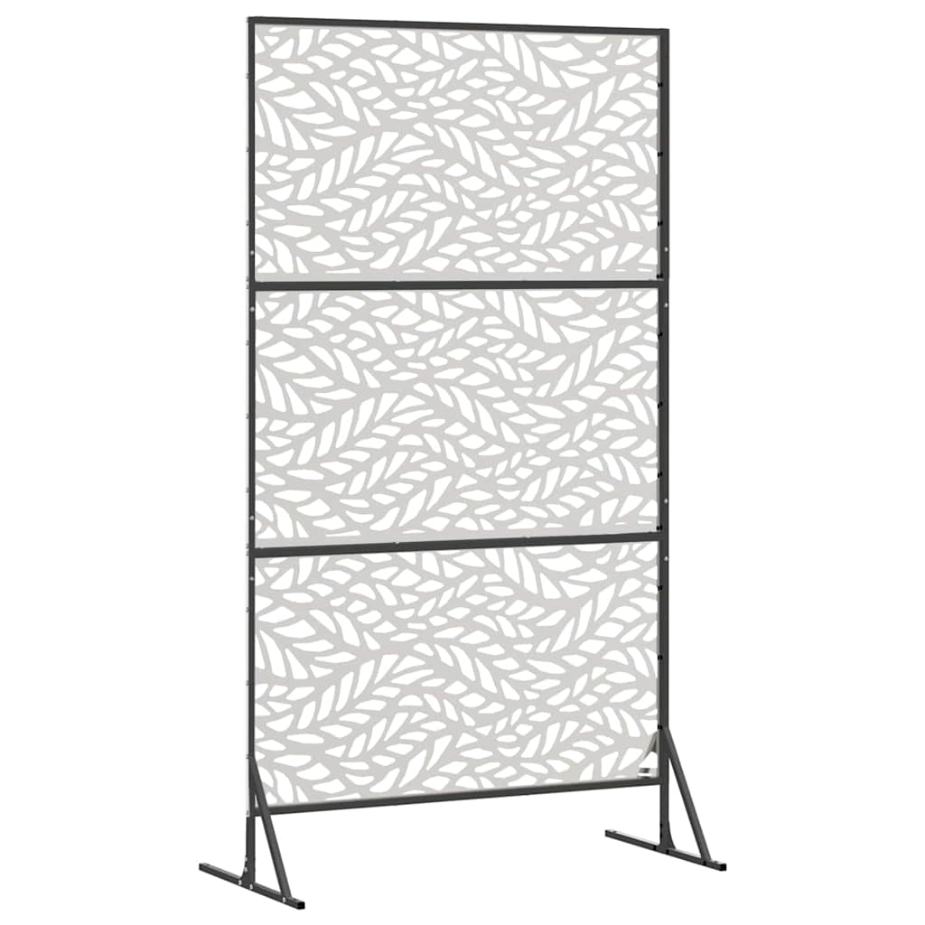 Privacyscherm Grijs 100 x 50 x 180 cm Staal is nu te koop bij PeponiXL, paradijselijk wonen!