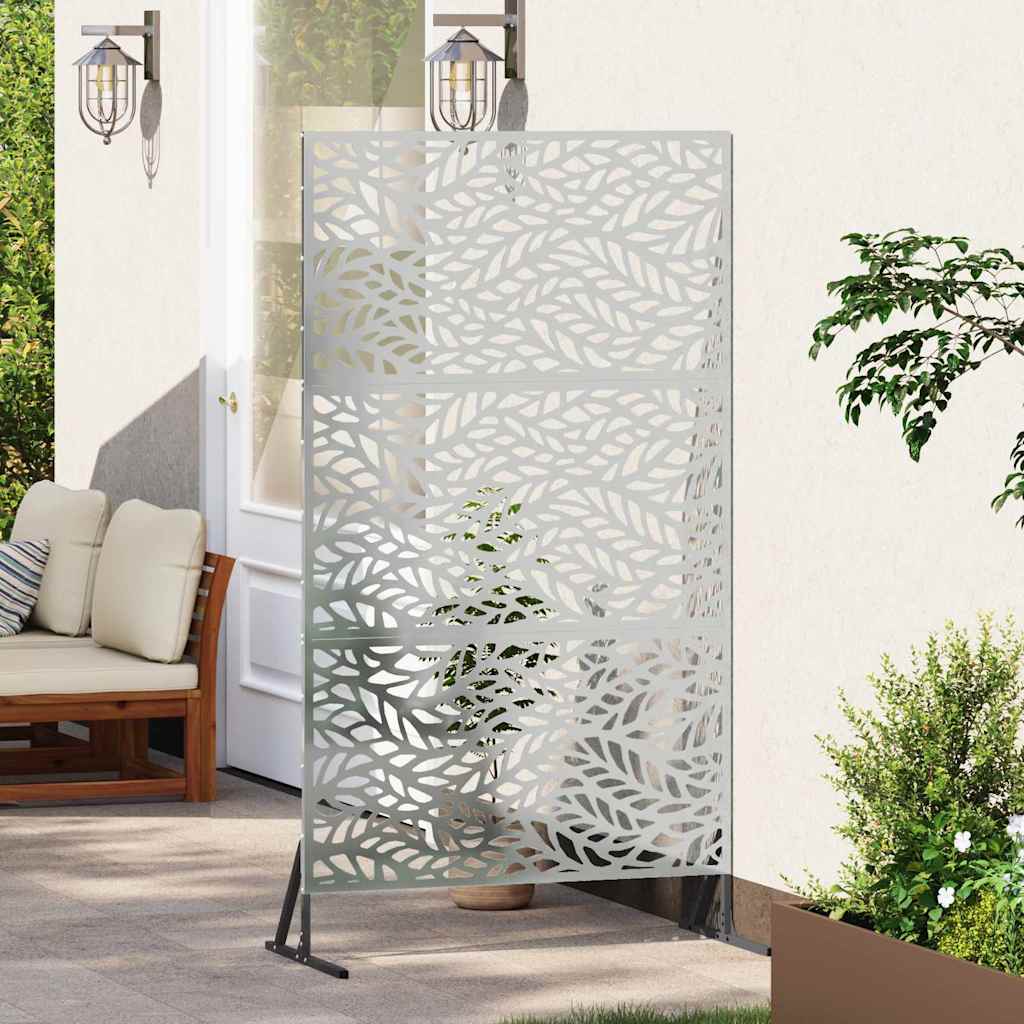 Privacyscherm Grijs 100 x 50 x 180 cm Staal is nu te koop bij PeponiXL, paradijselijk wonen!
