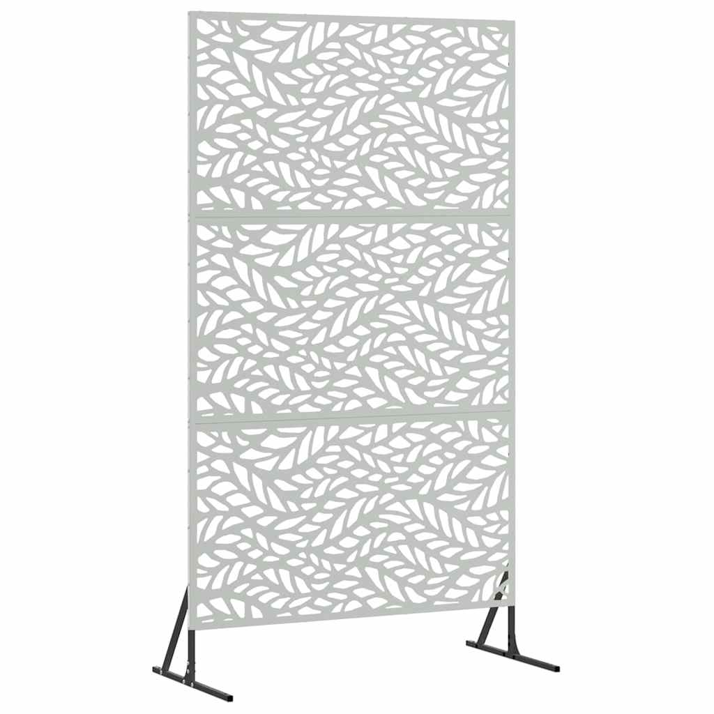 Privacyscherm Grijs 100 x 50 x 180 cm Staal is nu te koop bij PeponiXL, paradijselijk wonen!