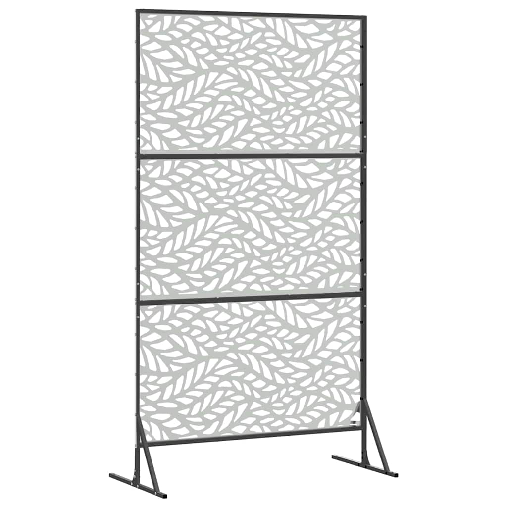 Privacyscherm Grijs 100 x 50 x 180 cm Staal is nu te koop bij PeponiXL, paradijselijk wonen!