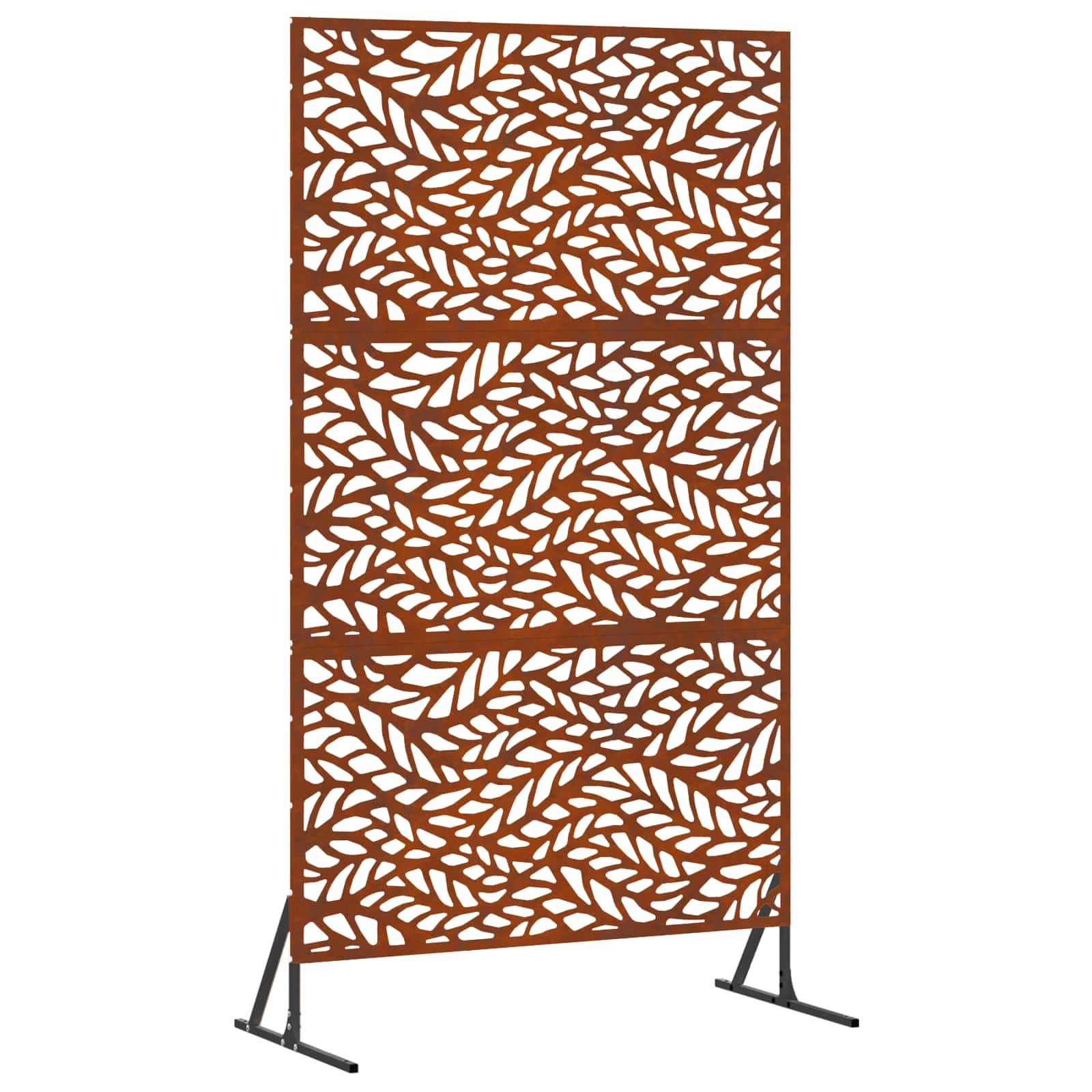 Privacyscherm Grijs 100 x 50 x 180 cm Cortenstaal is nu te koop bij PeponiXL, paradijselijk wonen!
