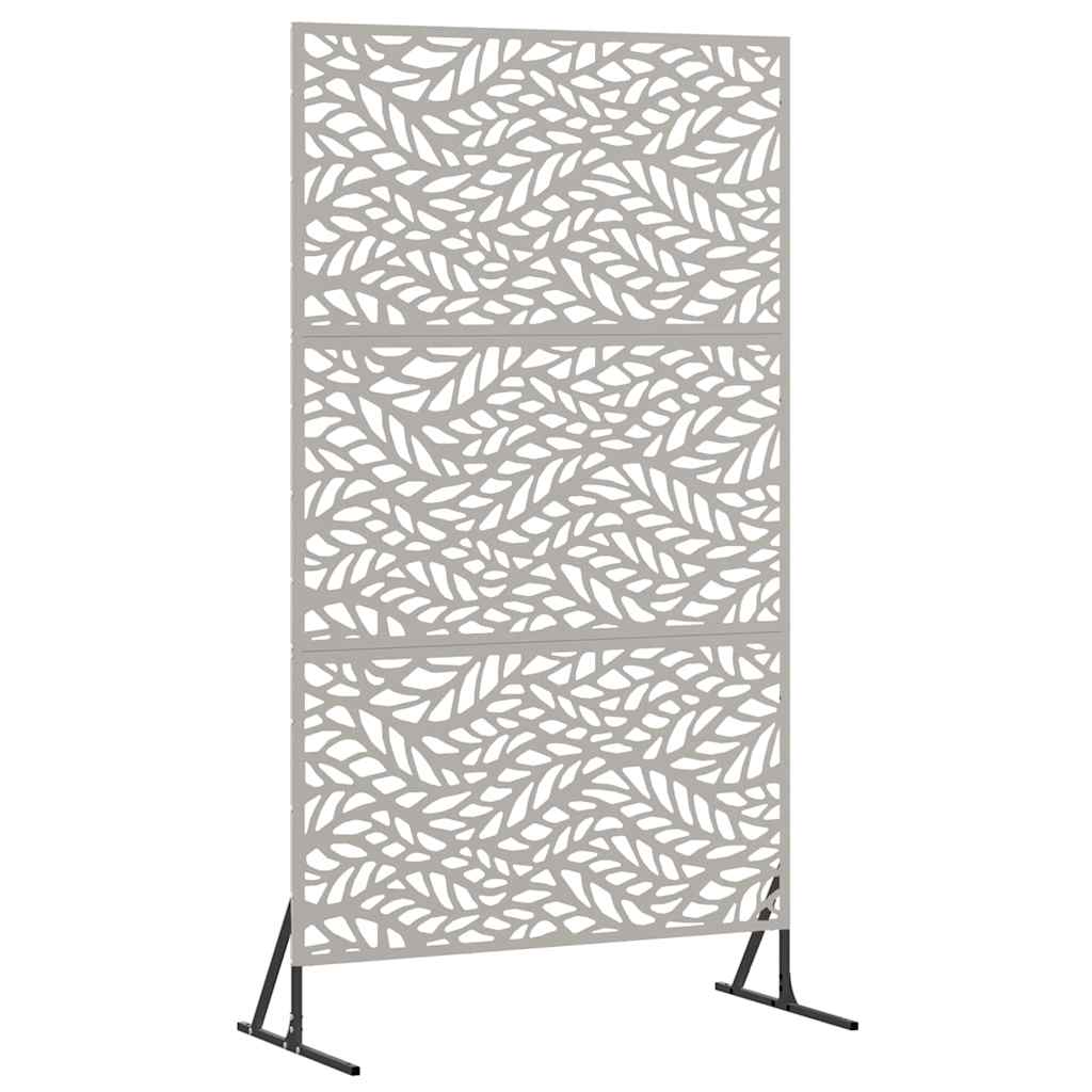 Privacyscherm Grijs 100 x 50 x 180 cm Cortenstaal is nu te koop bij PeponiXL, paradijselijk wonen!