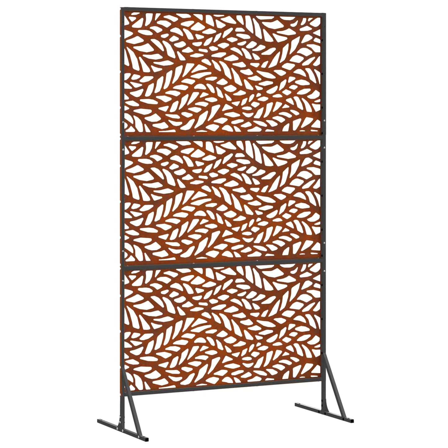 Privacyscherm Grijs 100 x 50 x 180 cm Cortenstaal is nu te koop bij PeponiXL, paradijselijk wonen!
