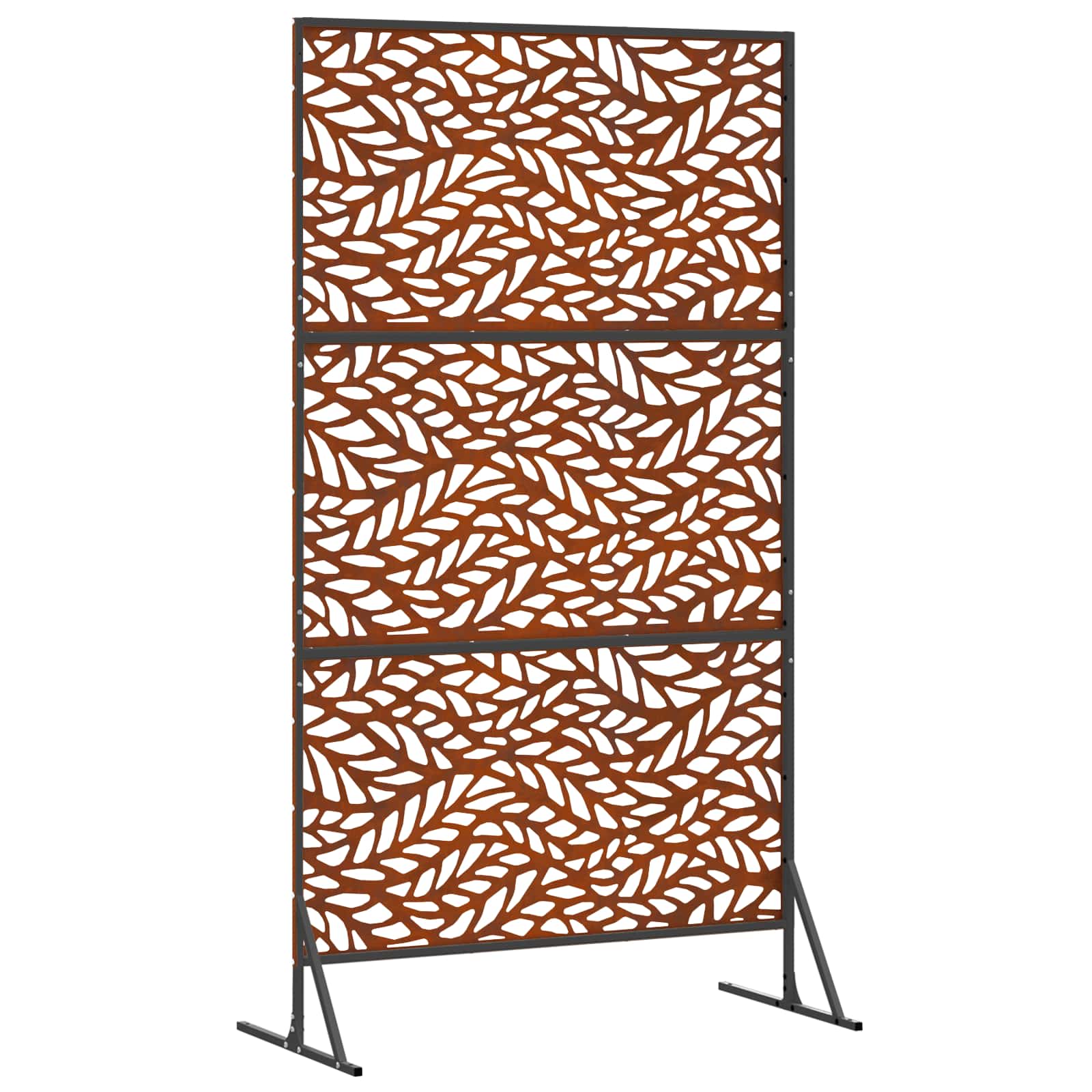 Privacyscherm Grijs 100 x 50 x 180 cm Cortenstaal is nu te koop bij PeponiXL, paradijselijk wonen!