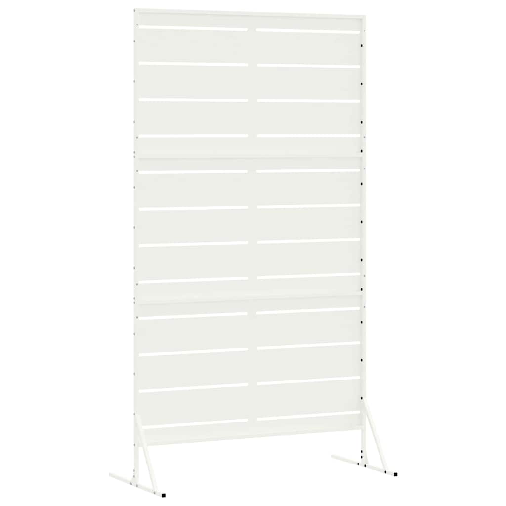 Privacyscherm Wit 100 x 50 x 180 cm Staal is nu te koop bij PeponiXL, paradijselijk wonen!
