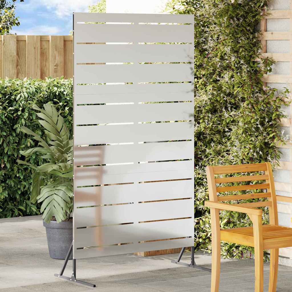 Privacyscherm Grijs 100 x 50 x 180 cm Staal is nu te koop bij PeponiXL, paradijselijk wonen!
