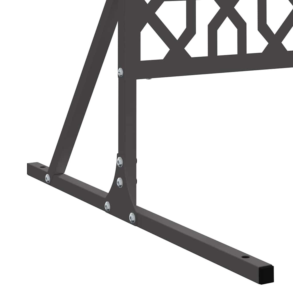 Privacyscherm Zwart 100 x 50 x 180 cm Staal is nu te koop bij PeponiXL, paradijselijk wonen!