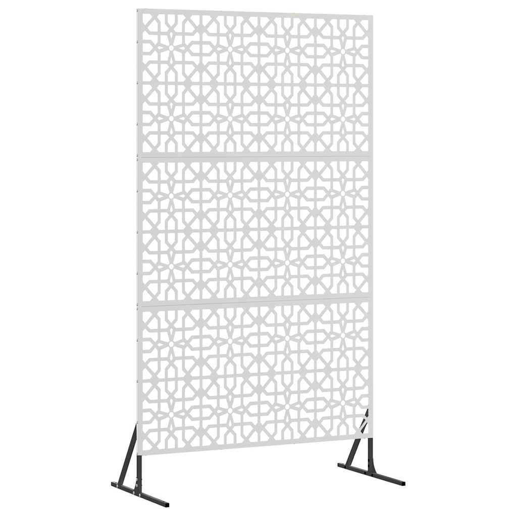 Privacyscherm Grijs 100 x 50 x 180 cm Staal is nu te koop bij PeponiXL, paradijselijk wonen!