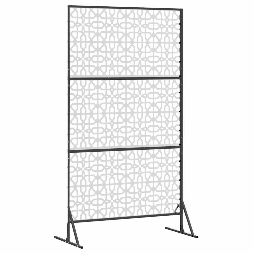 Privacyscherm Grijs 100 x 50 x 180 cm Staal is nu te koop bij PeponiXL, paradijselijk wonen!