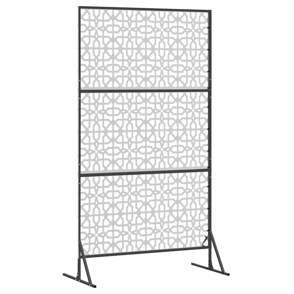 Privacyscherm Grijs 100 x 50 x 180 cm Staal is nu te koop bij PeponiXL, paradijselijk wonen!